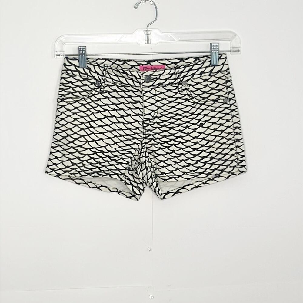 Womens Betsey Johnson Printed Shorts Size 2